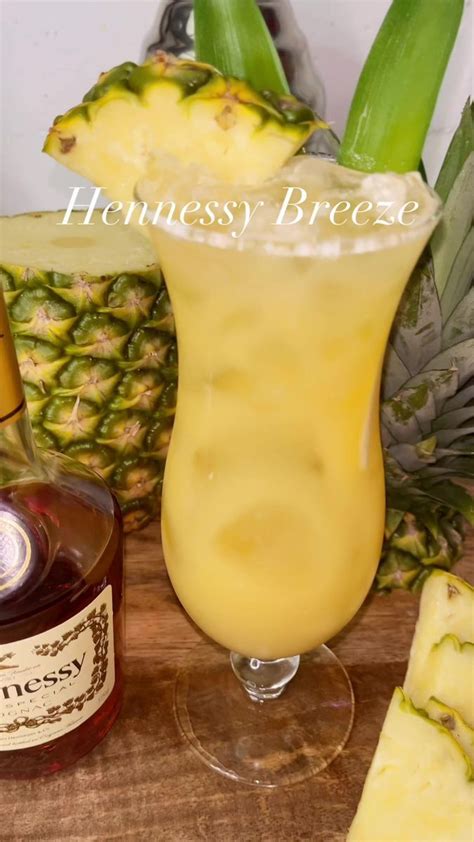 pineapple juice and hennessy|Hennessy Pineapple Cocktail Recipe for Summer 